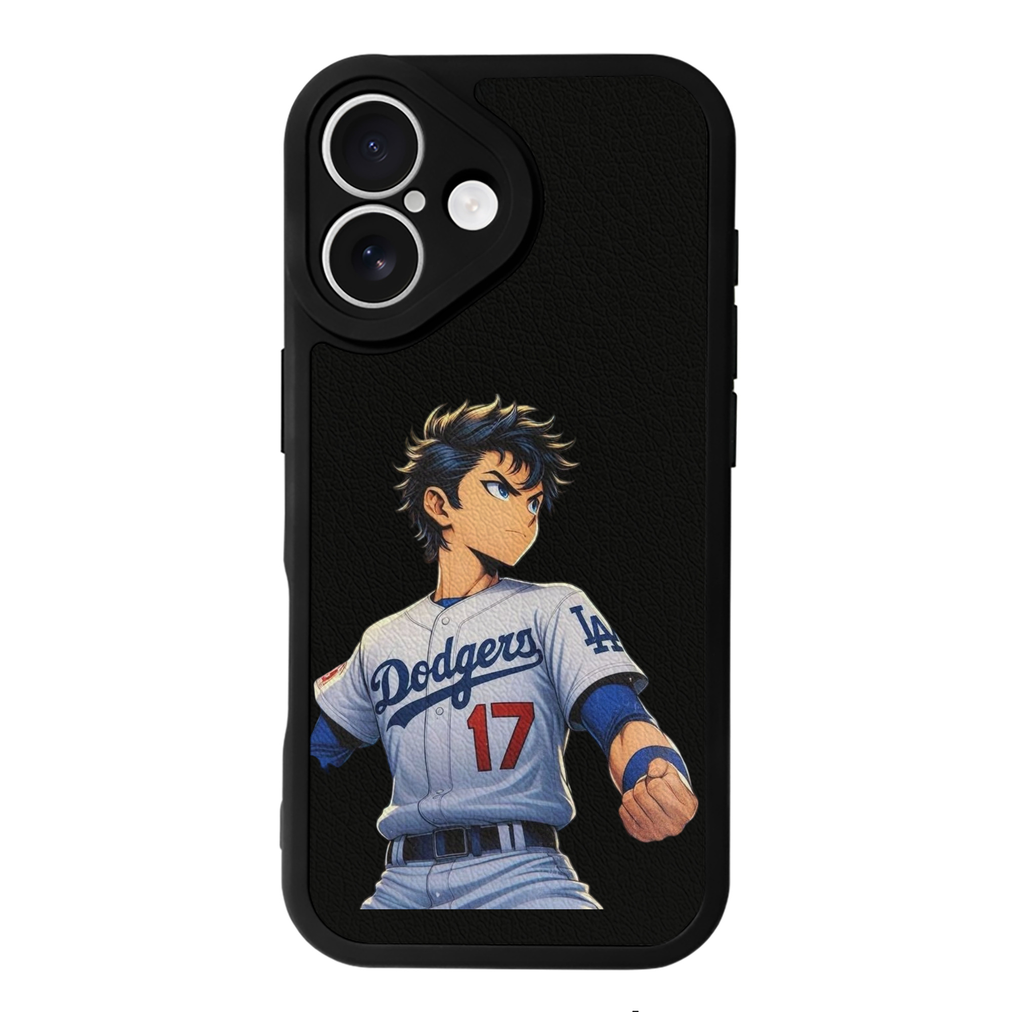  IPhone 16 Silicone Leather Case – UV Print, Lambskin Texture – Perfect Fit, Wireless Charging Compatible, Scratch Resistant, Precise Cutouts – Stylish Protection For IPhone 16